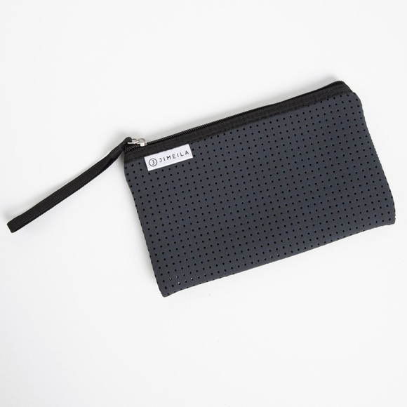 Jimeila Clutch Wristlet Gravel Dark Gray